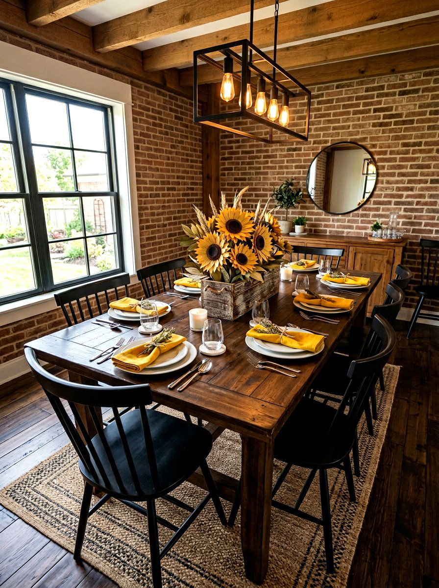 Paper Sunflower Centerpiece - 25 Spring DIY Paper Flower Ideas