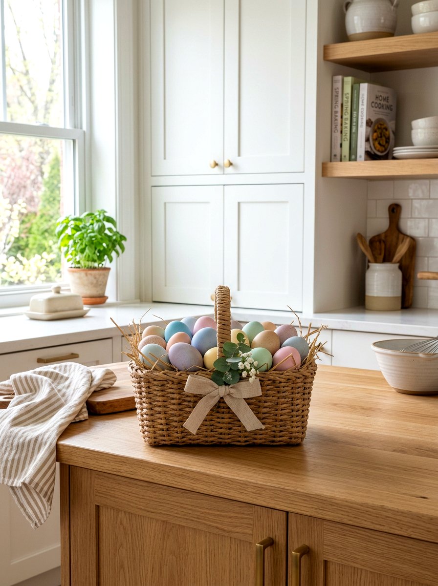 Paper basket for eggs - 25 Spring Paper Craft Ideas