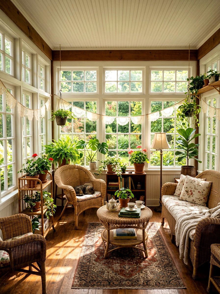 Paper lace doily bunting - 25 Spring Paper Craft Ideas