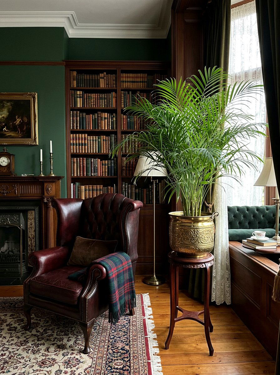Parlor Palm - 25 Spring Living Room Plant Ideas
