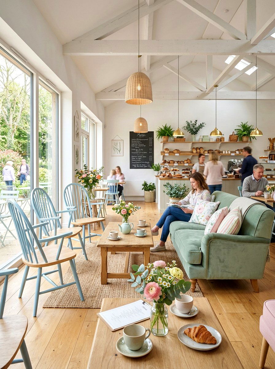 Pastel Bakery Furniture Set - 25 Spring Bakery Decor Ideas