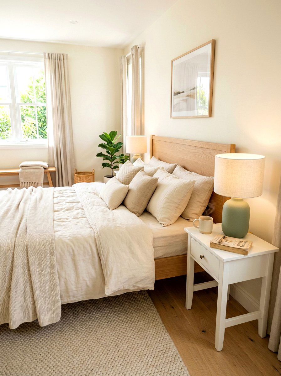 Pastel Bedroom Lamp - 25 Spring Bedroom Nightstand Styling Ideas