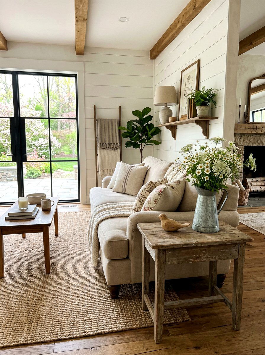 Pastel Book Stack - 25 Spring Side Table Decor Ideas