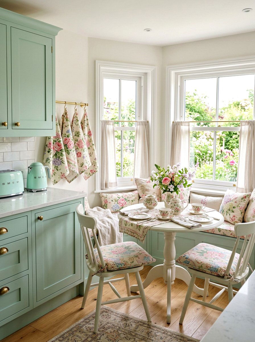 Pastel Chintz Kitchen Decor - 25 Spring Chintz Decor Ideas