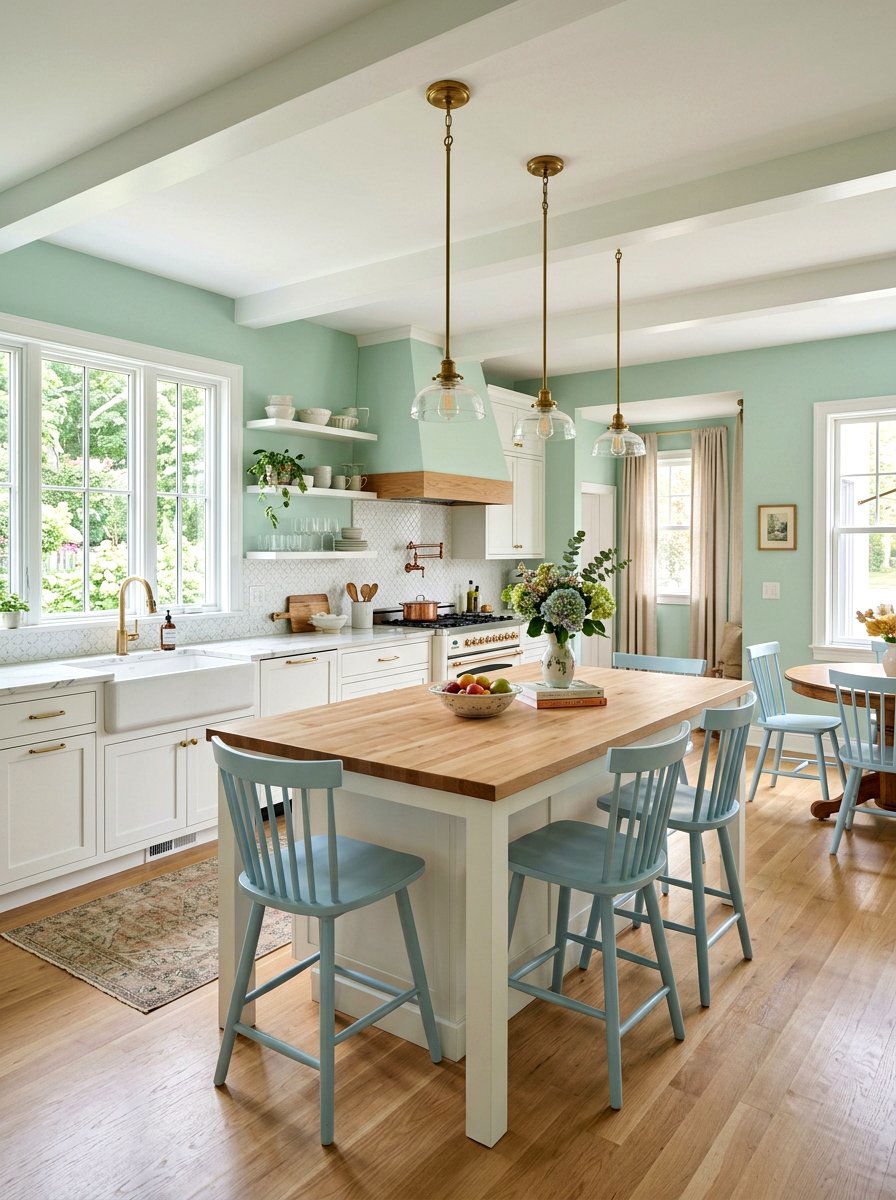 Pastel Color Palette - 25 Spring Kitchen Decor Ideas