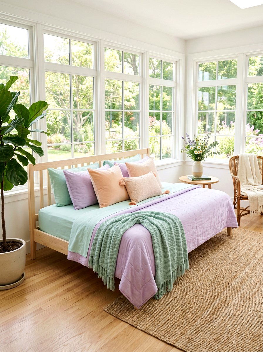 Pastel Daybed Bedding - 25 Spring Daybed Decor Ideas