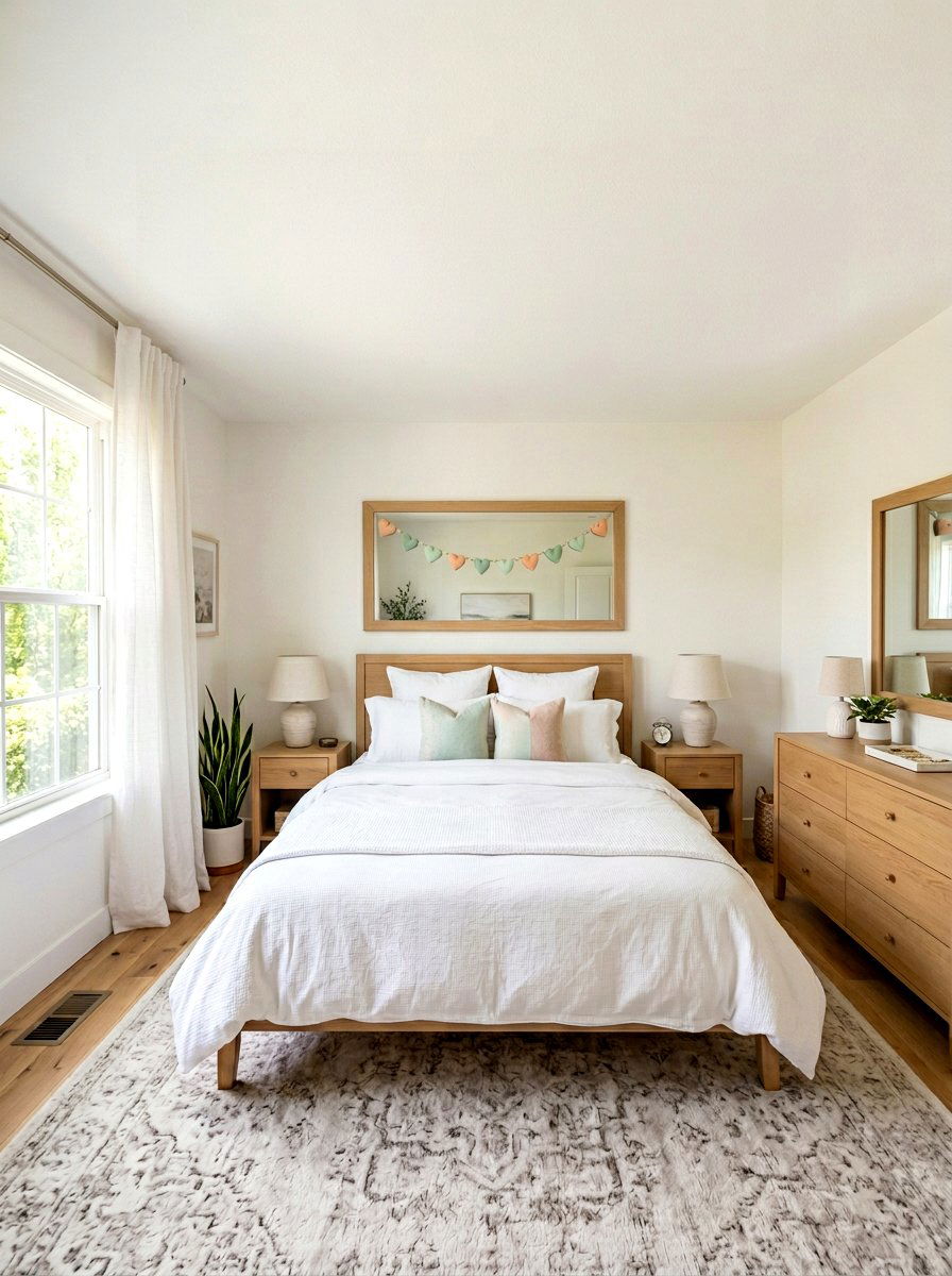 Pastel Felt Heart Garland - 25 Spring Felt Garland Ideas