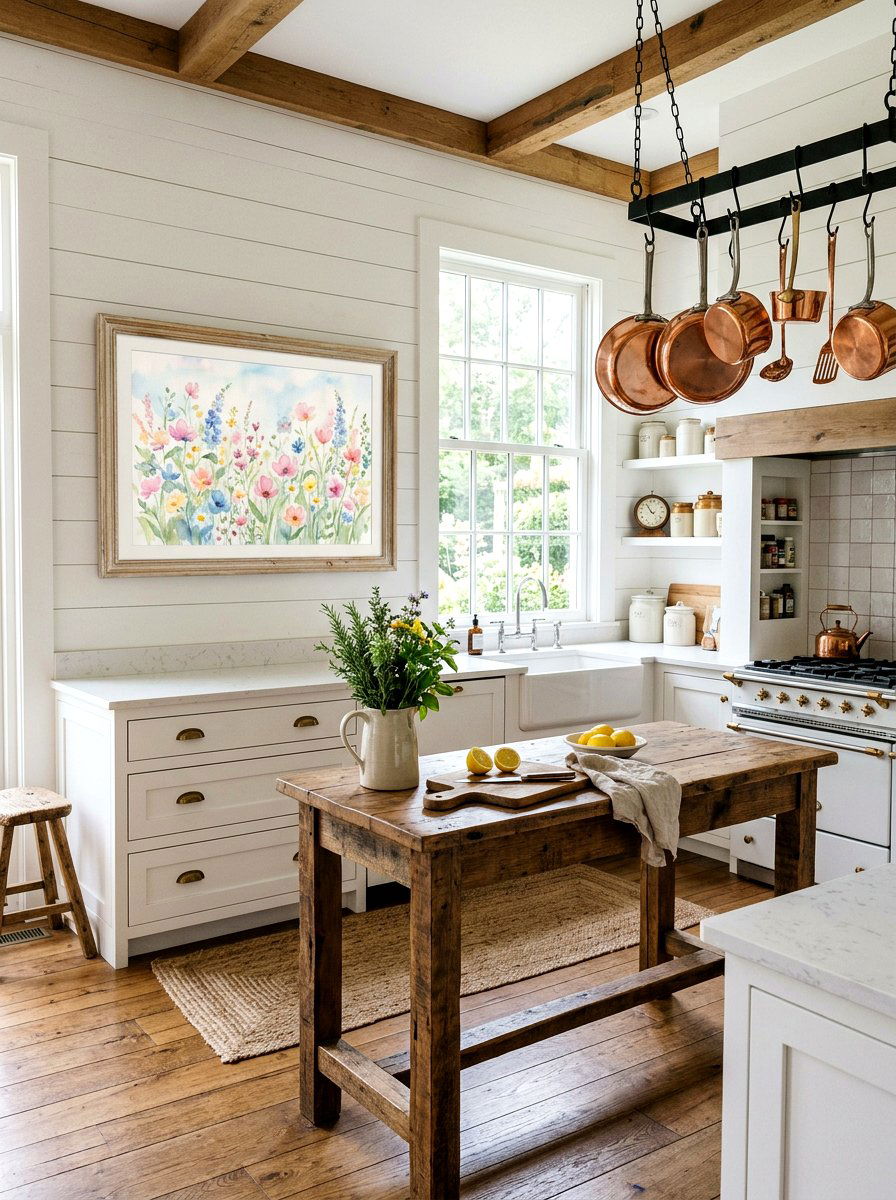 Pastel Flower Meadow - 25 Spring Watercolor Art Ideas