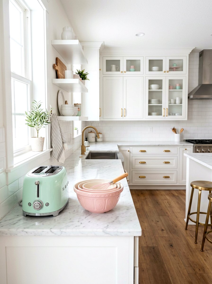 Pastel Kitchen Accessories - 25 Spring Refresh Ideas for Home
