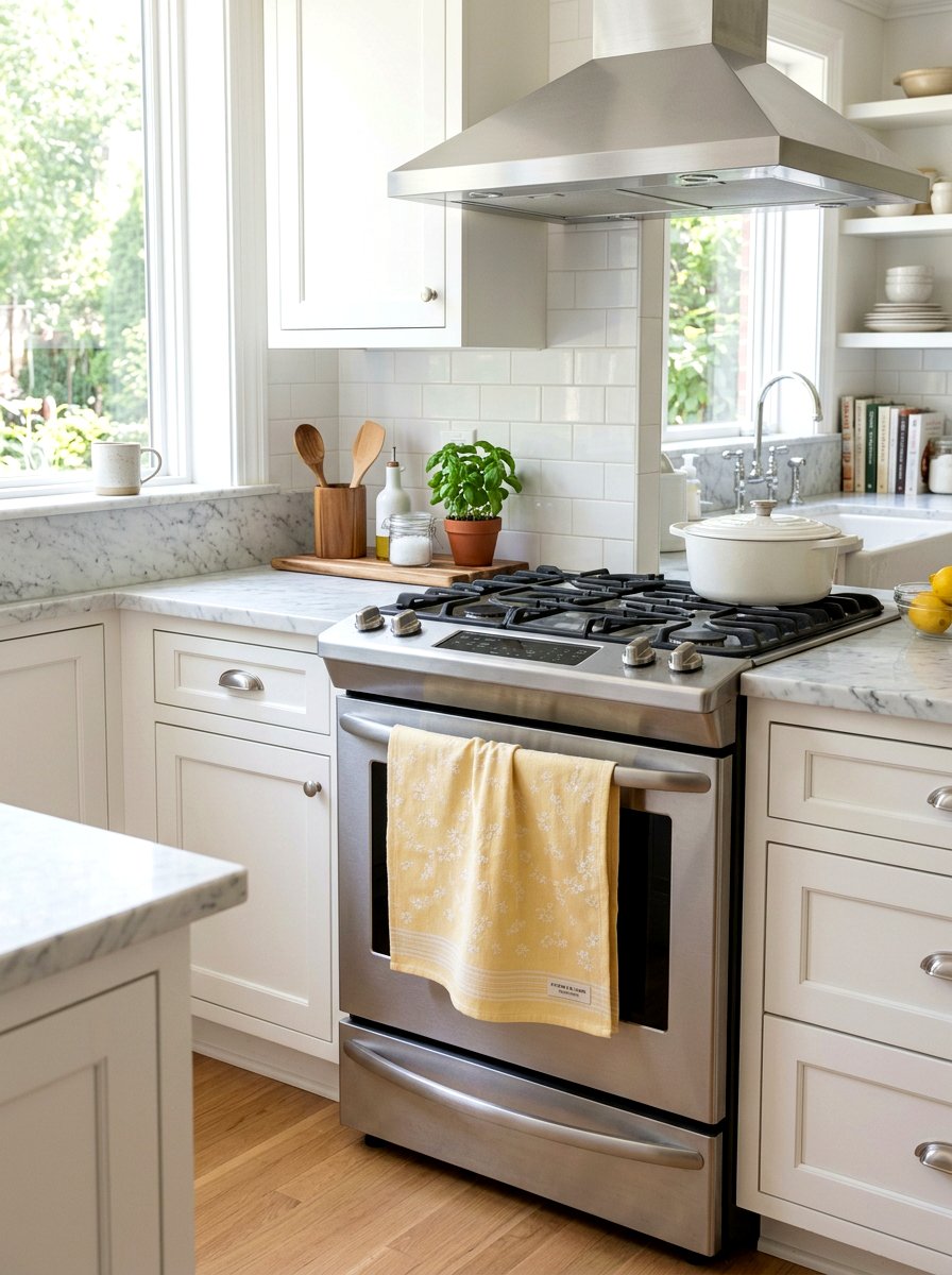 Pastel Kitchen Towel - 25 Spring Decorating Ideas on a Budget