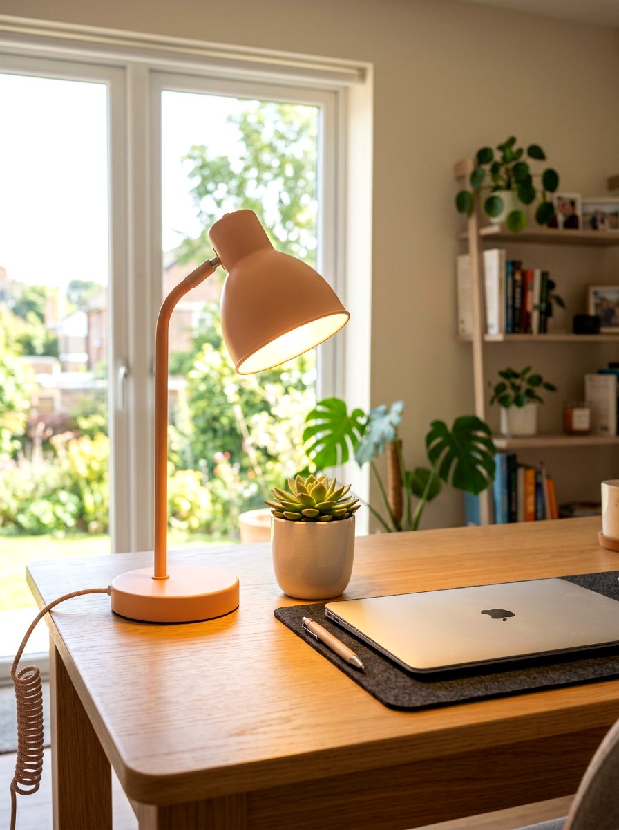 Pastel Lamp - 25 Spring Cubicle Decor Ideas