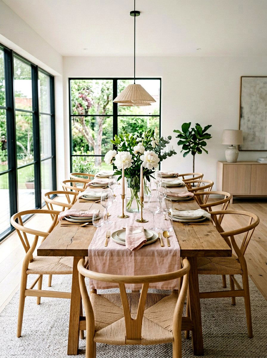 25 Chic Spring Long Table Decor Ideas for Entertaining