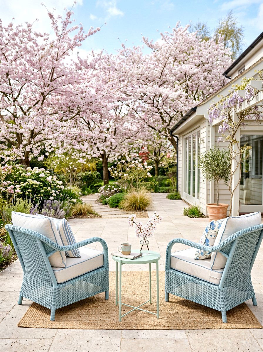 Pastel Patio Furniture - 25 Spring Outdoor Decor Ideas