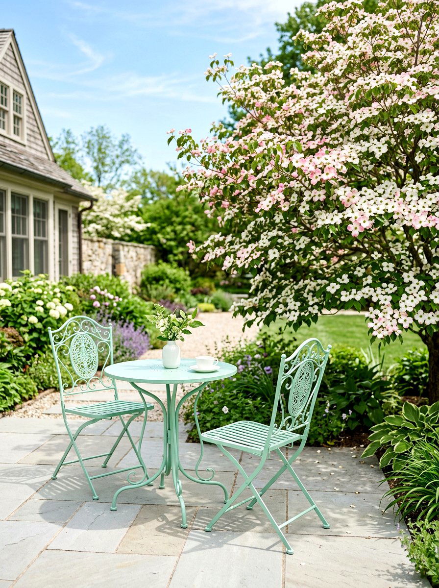 Pastel Patio Furniture - 25 Spring Yard Decor Ideas