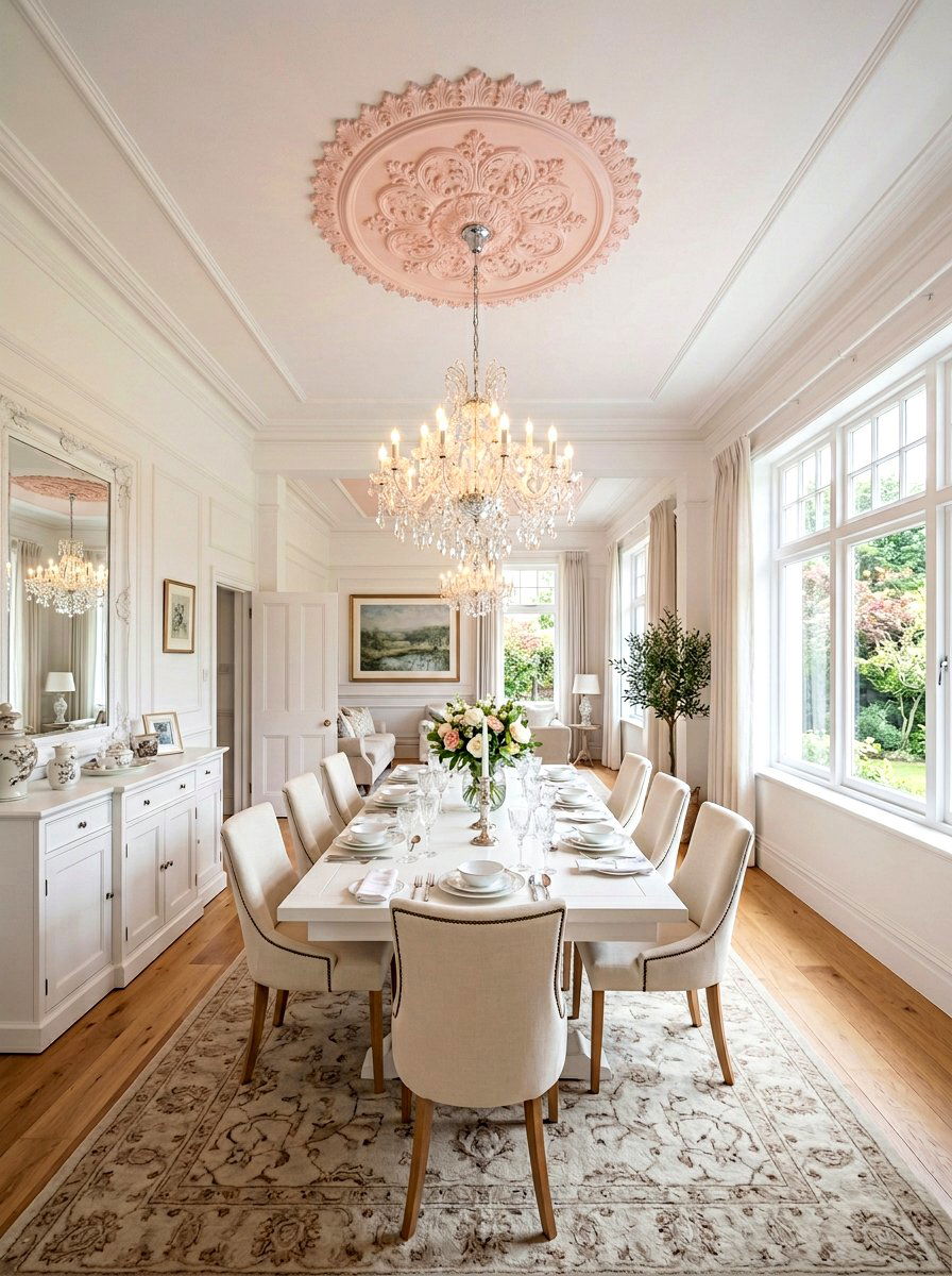 25 Stunning Spring Ceiling Medallion Decor Ideas for Homes