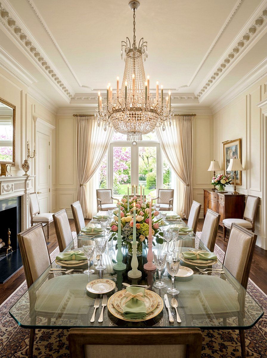 Pastel Taper Holder - 25 Spring Candle Holder Ideas