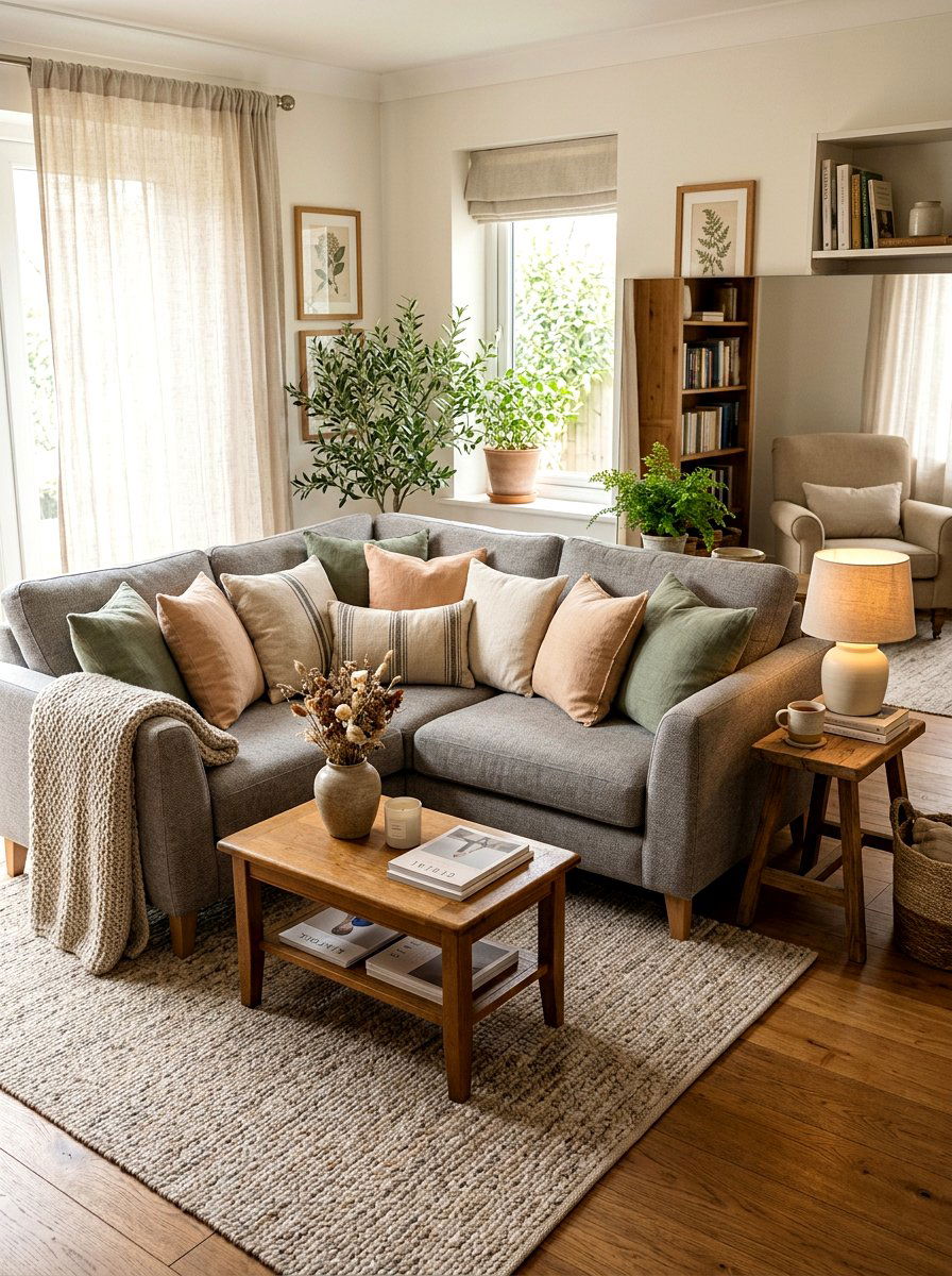 Pastel Throw Pillow Refresh - 25 Spring Open House Decor Ideas