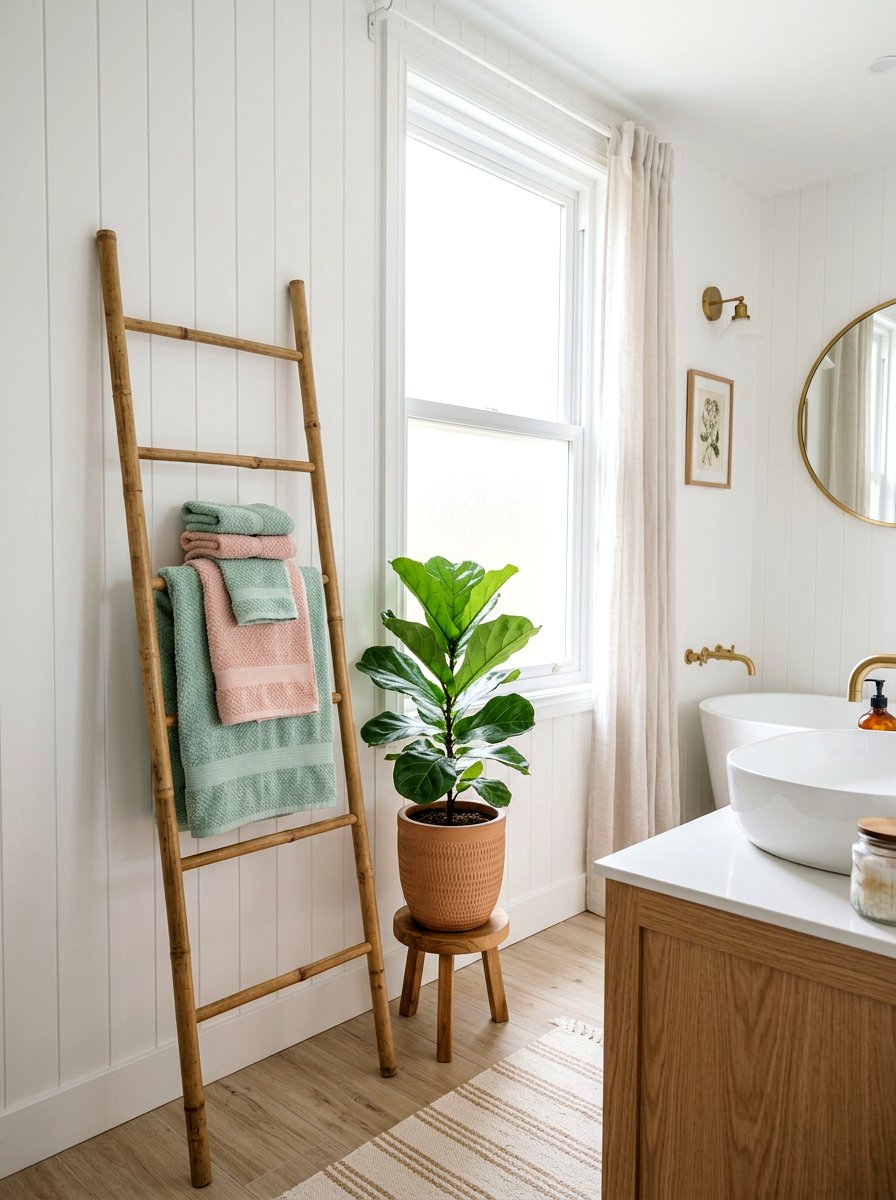 Pastel Towel Set - 25 Spring Spa Decor Ideas