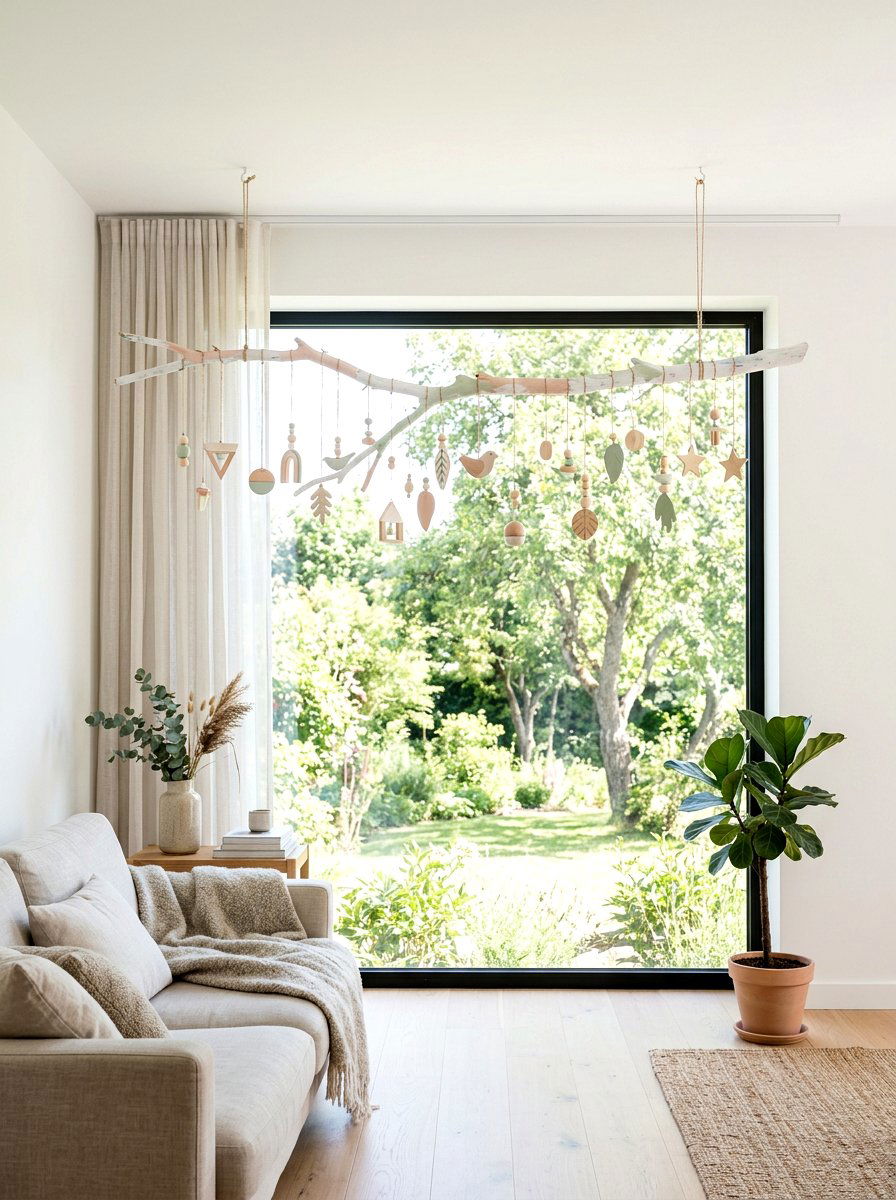 Pastel Tree Branch - 25 Spring Window Display Ideas