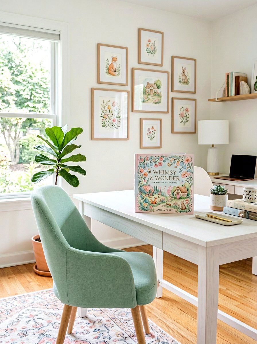 Pastel illustration book - 25 Spring Coffee Table Book Ideas