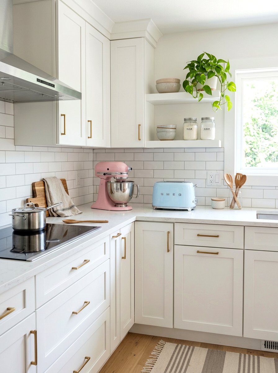 Pastel kitchen appliances - 25 Spring Kitchen Refresh Ideas