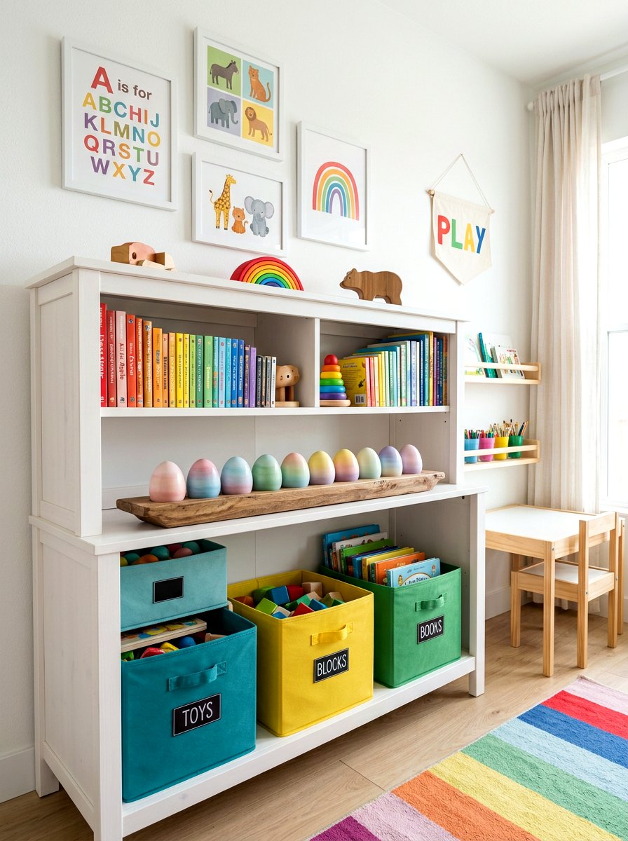 Pastel ombre eggs - 25 Spring Decorative Egg Ideas