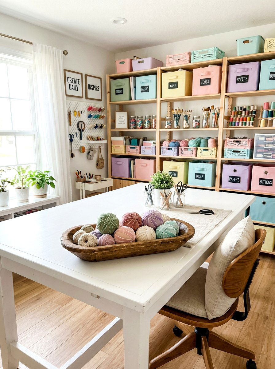 Pastel ribbons - 25 Spring Dough Bowl Filler Ideas