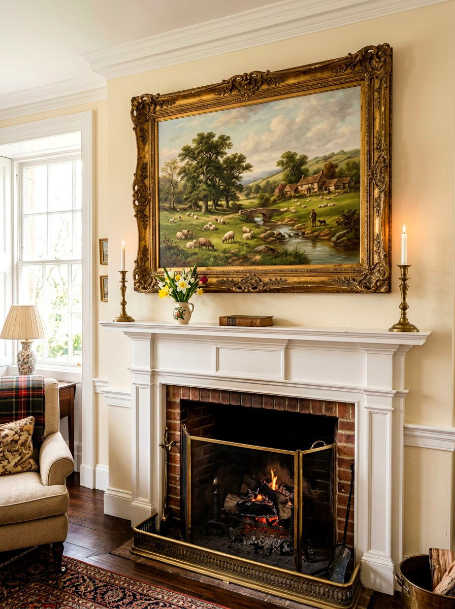 Pastoral Landscape Oil Painting - 25 Spring Vintage Art Ideas