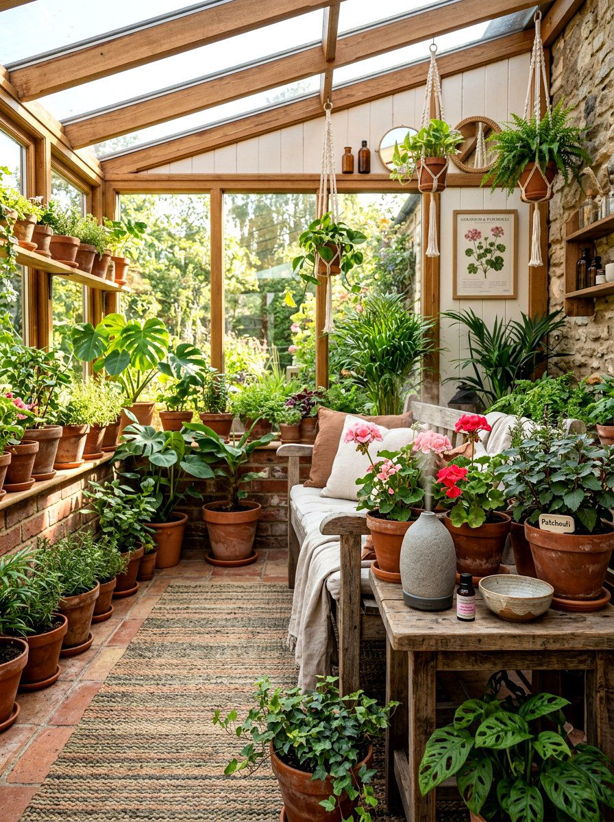 Patchouli and geranium floral mix - 25 Spring Diffuser Blend Ideas