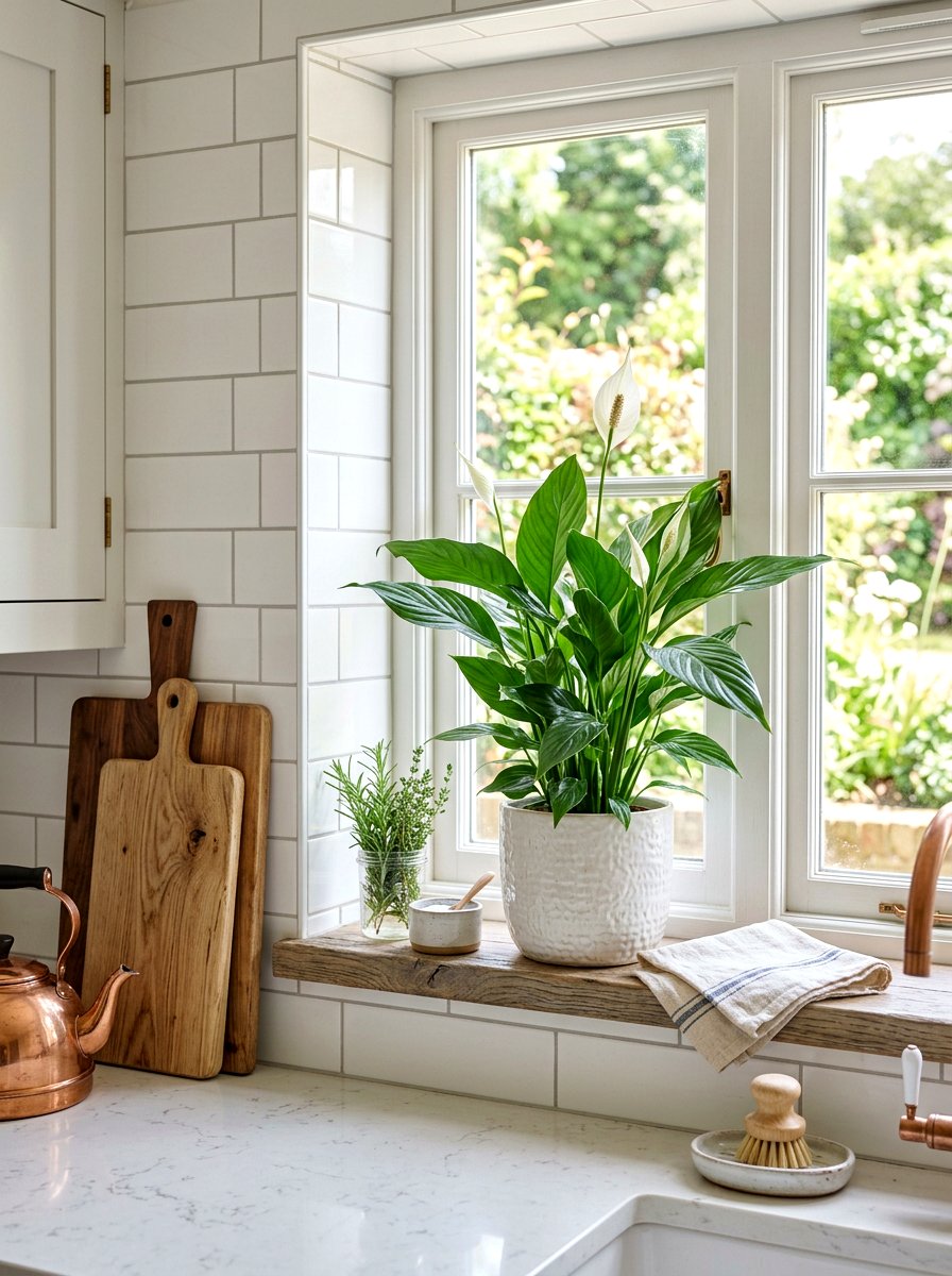 Peace Lily For Kitchen Window Sill - 25 Spring Peace Lily Ideas