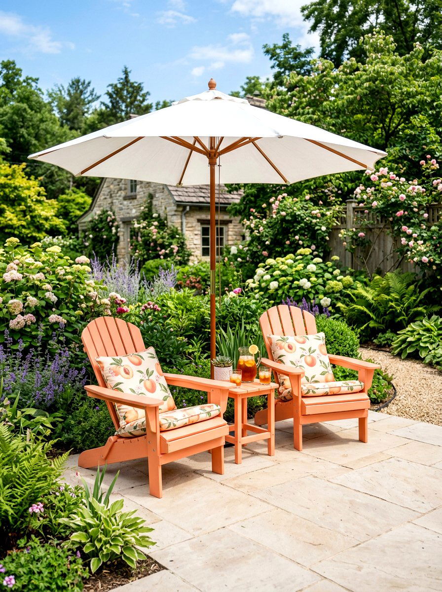 Peach Outdoor Furniture - 25 Spring Peach Decor Ideas