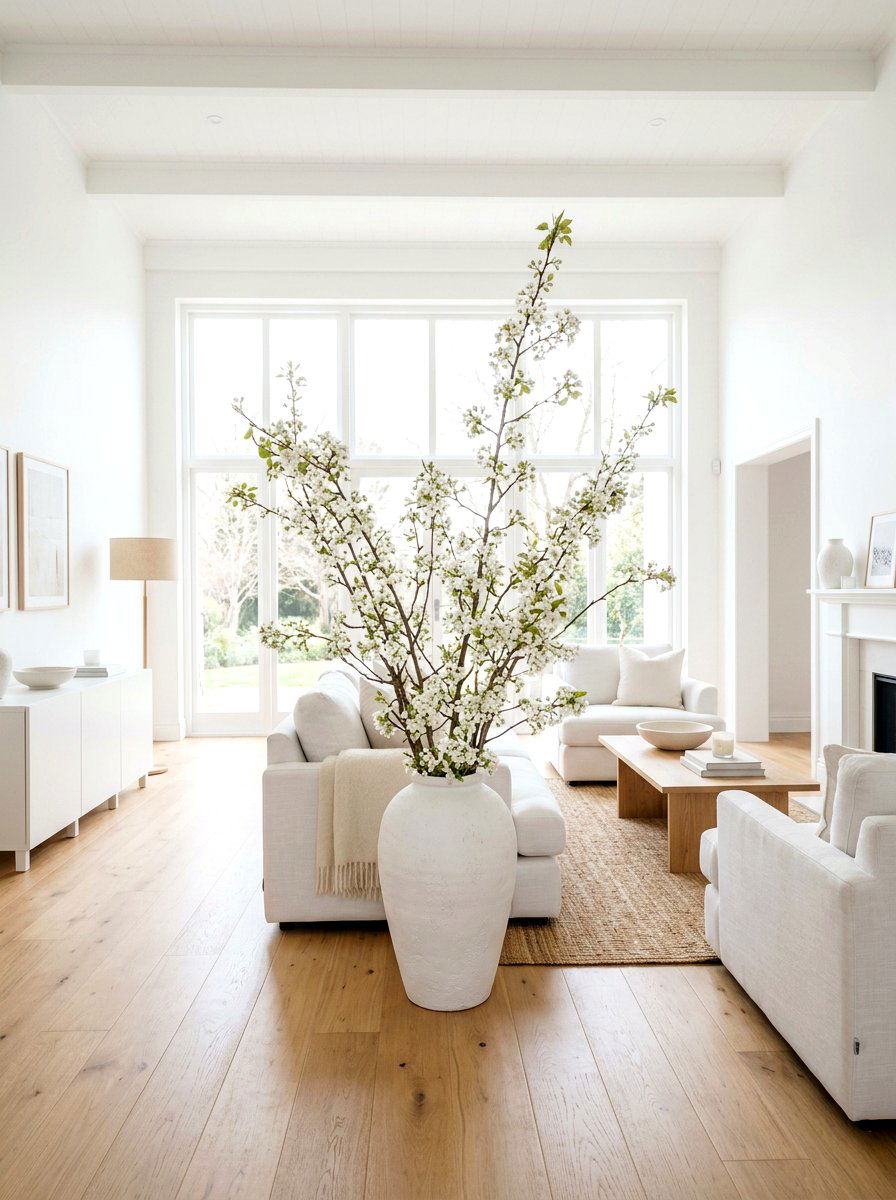 Pear Blossom - 25 Spring Flowering Branch Ideas