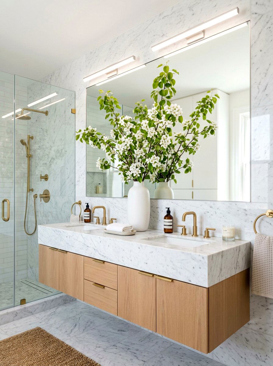 Pear Branch Centerpiece - 25 Spring Branch Arrangement Ideas