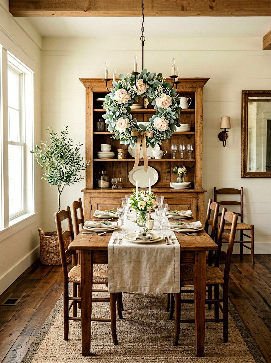 Peony And Lambs Ear Wreath - 25 Spring Peony Wreath Ideas