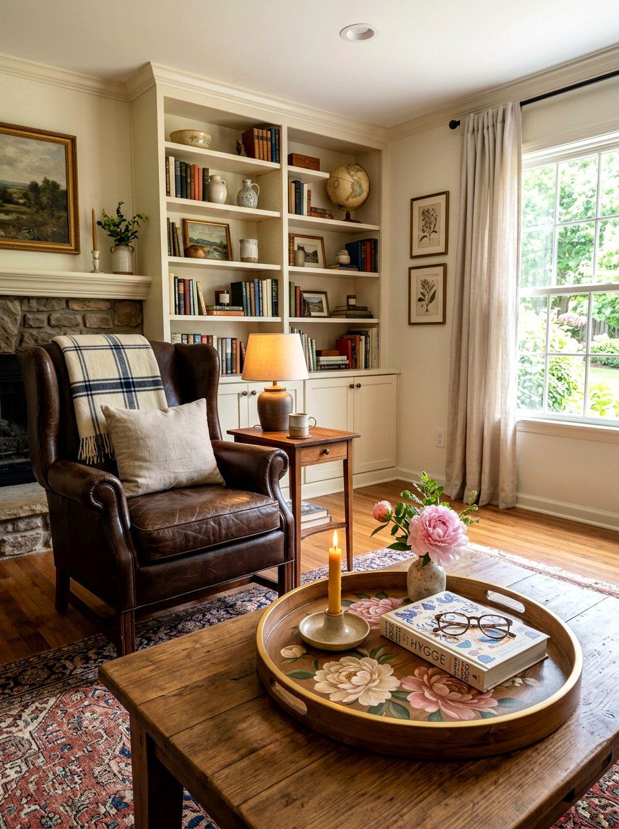 Peony Coffee Table Tray - 25 Spring Peony Arrangement Ideas