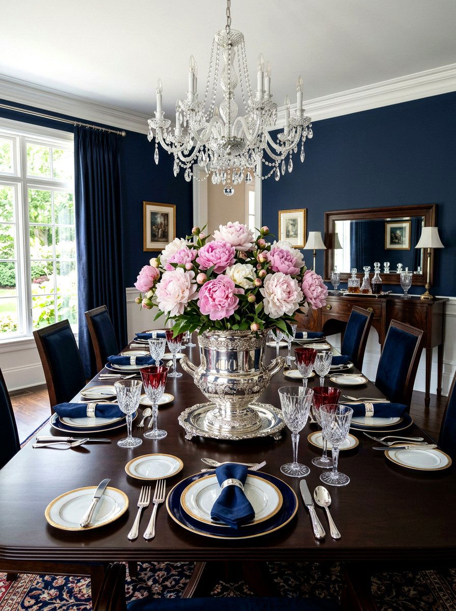 Peony In Silver Champagne Bucket - 25 Spring Peony Arrangement Ideas