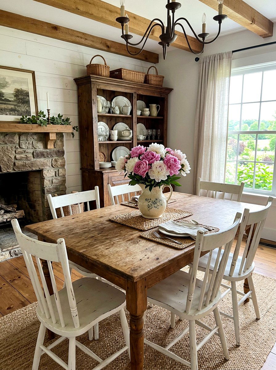 Peony In Vintage Pitcher - 25 Spring Peony Arrangement Ideas