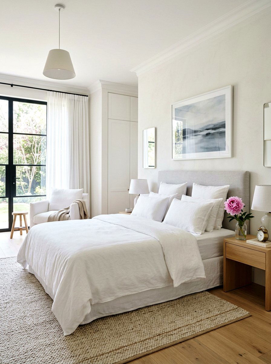 Peony On Bedside Table - 25 Spring Peony Arrangement Ideas