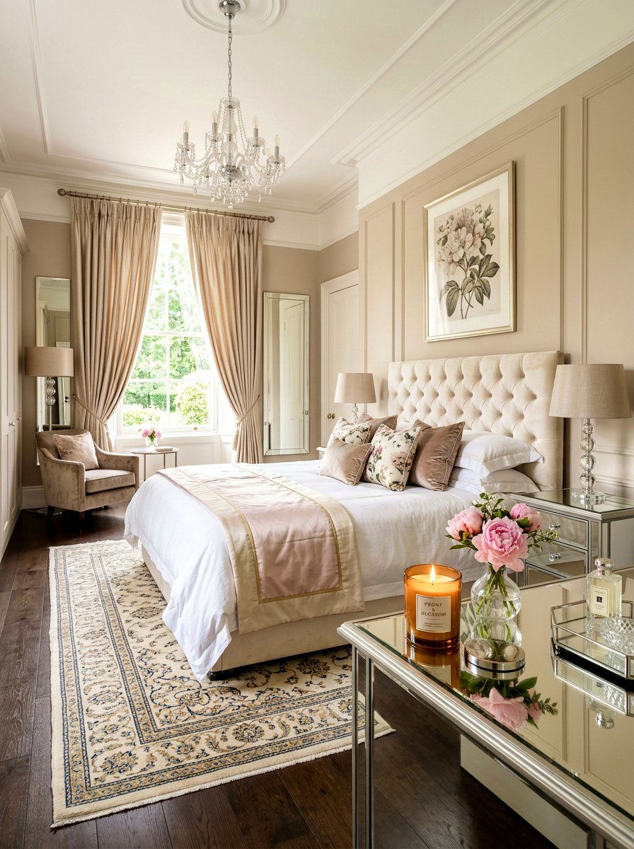 Peony Scented Glass - 25 Spring DIY Candle Ideas