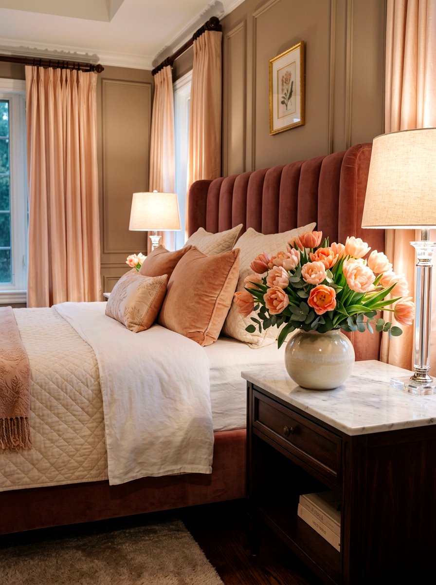 Peony tulip arrangement - 25 Spring Tulip Arrangement Ideas