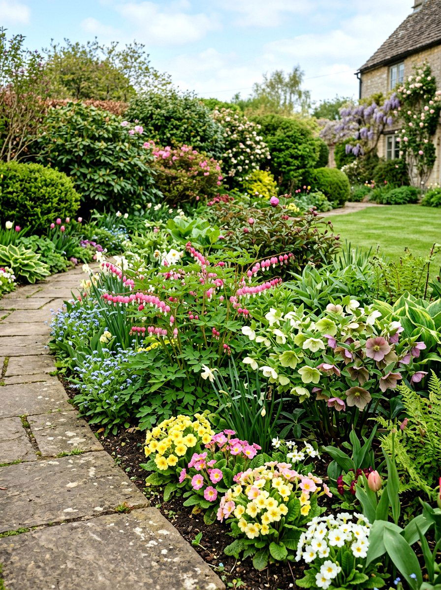 Perennial Spring Flower Bed - 25 Spring Flower Bed Ideas