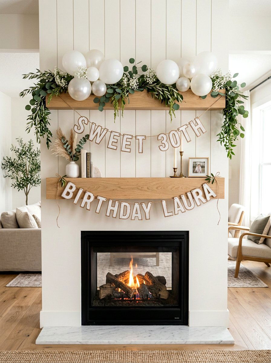 Personalized Banner Display - 25 Spring Graduation Party Decor Ideas