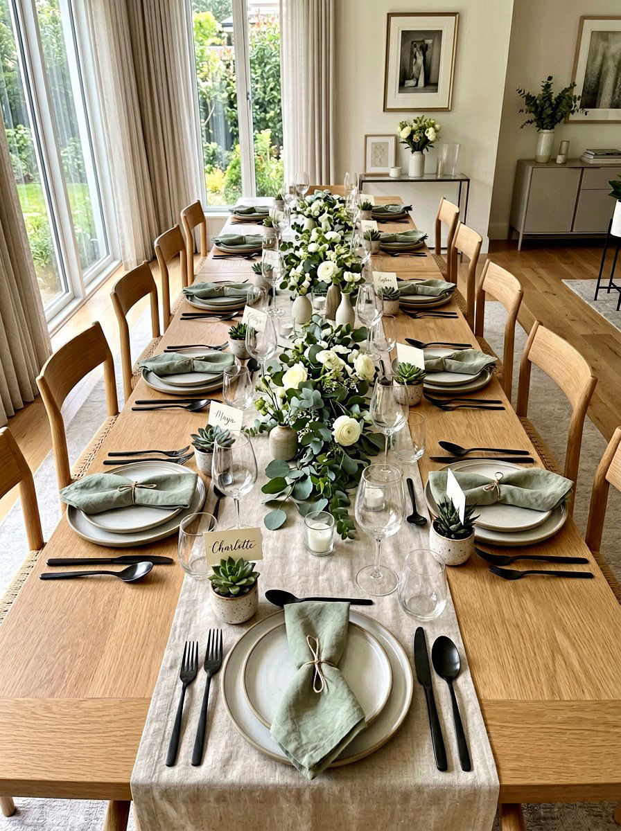 Personalized Place Card - 25 Spring Brunch Party Ideas