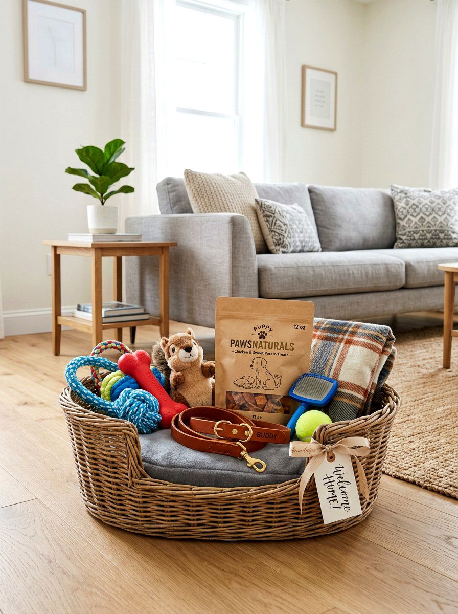 Pet Gift Basket - 25 Spring Basket Filler Ideas