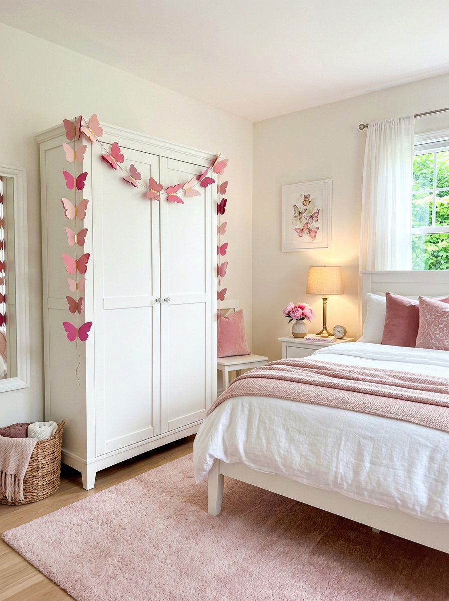 25 Whimsical Spring Butterfly Garland Ideas for Decoration