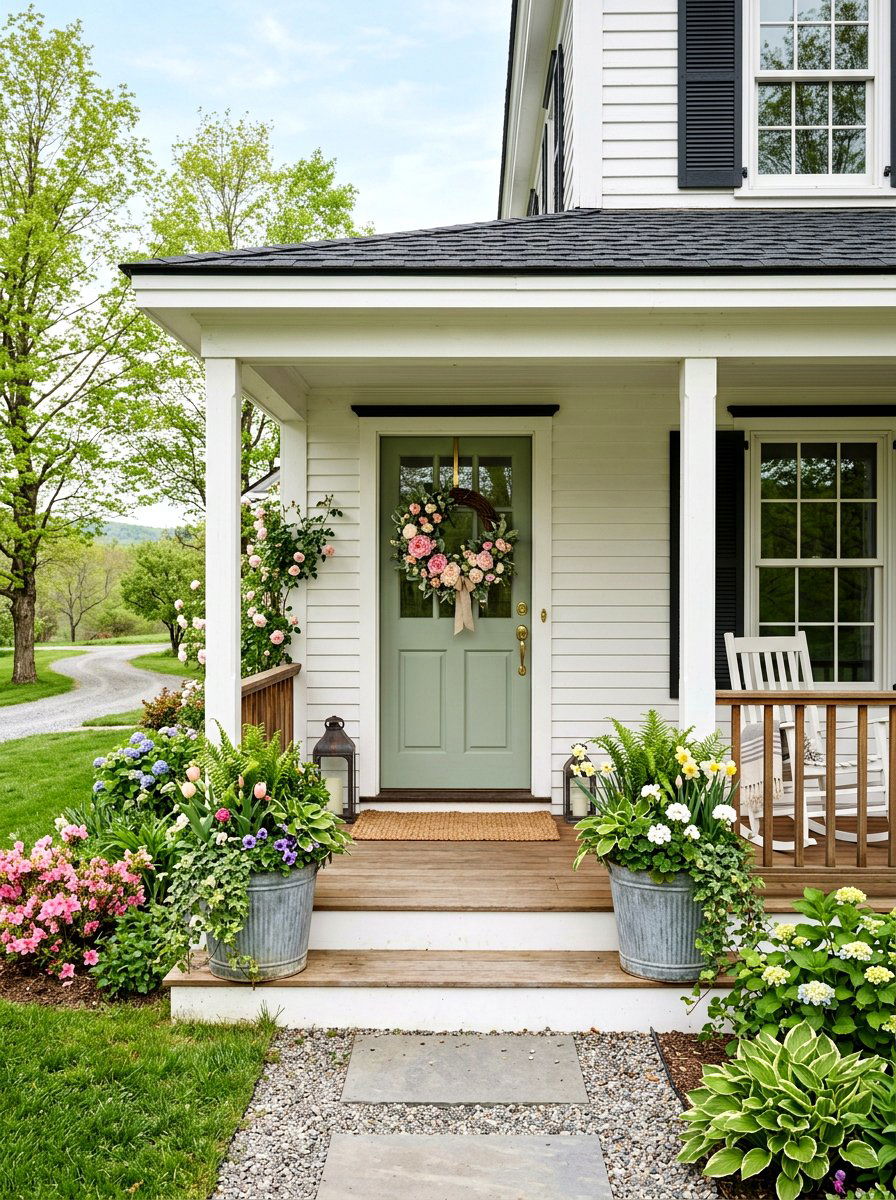 Pink Peony Grapevine Wreath - 25 Spring Peony Wreath Ideas