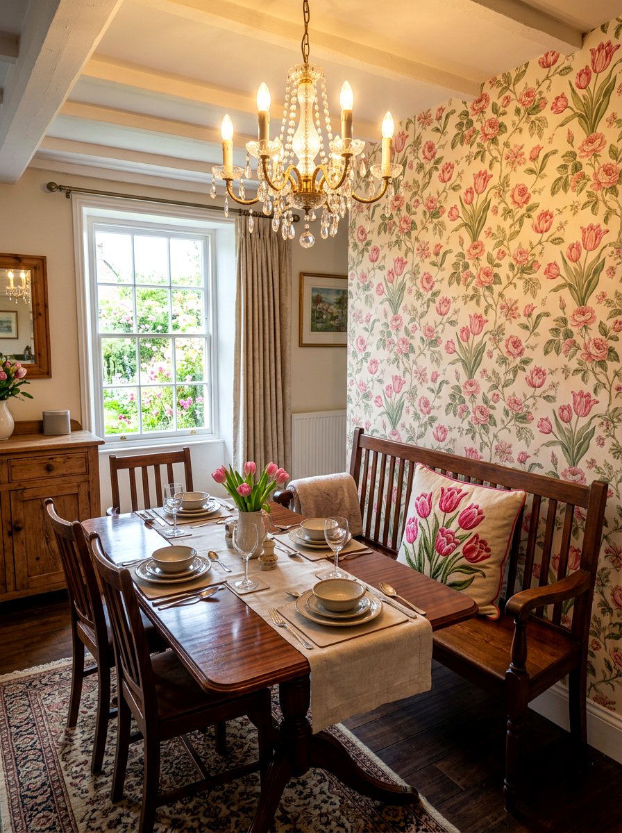 Pink Tulip Pillow - 25 Spring Pillow Cover Ideas