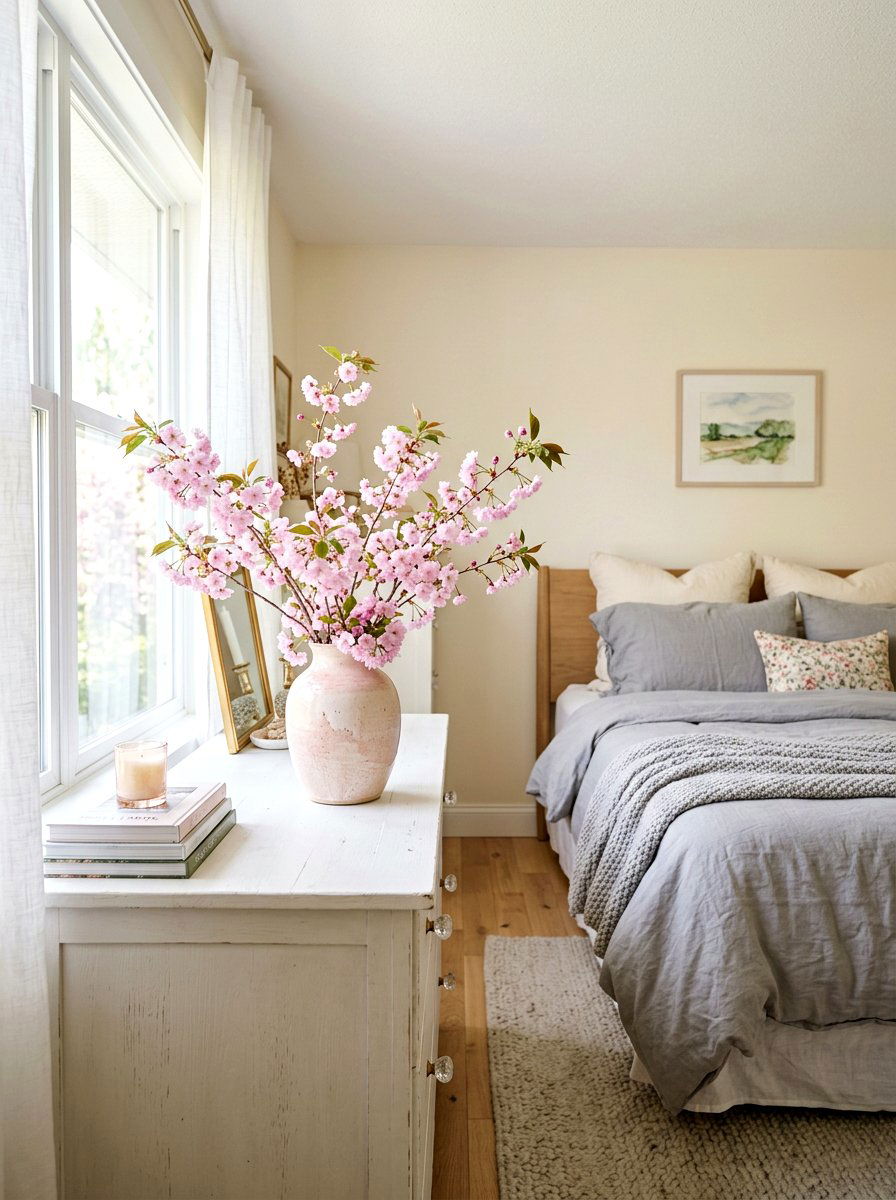 25 Spring Cherry Blossom Arrangement Ideas for Your Home