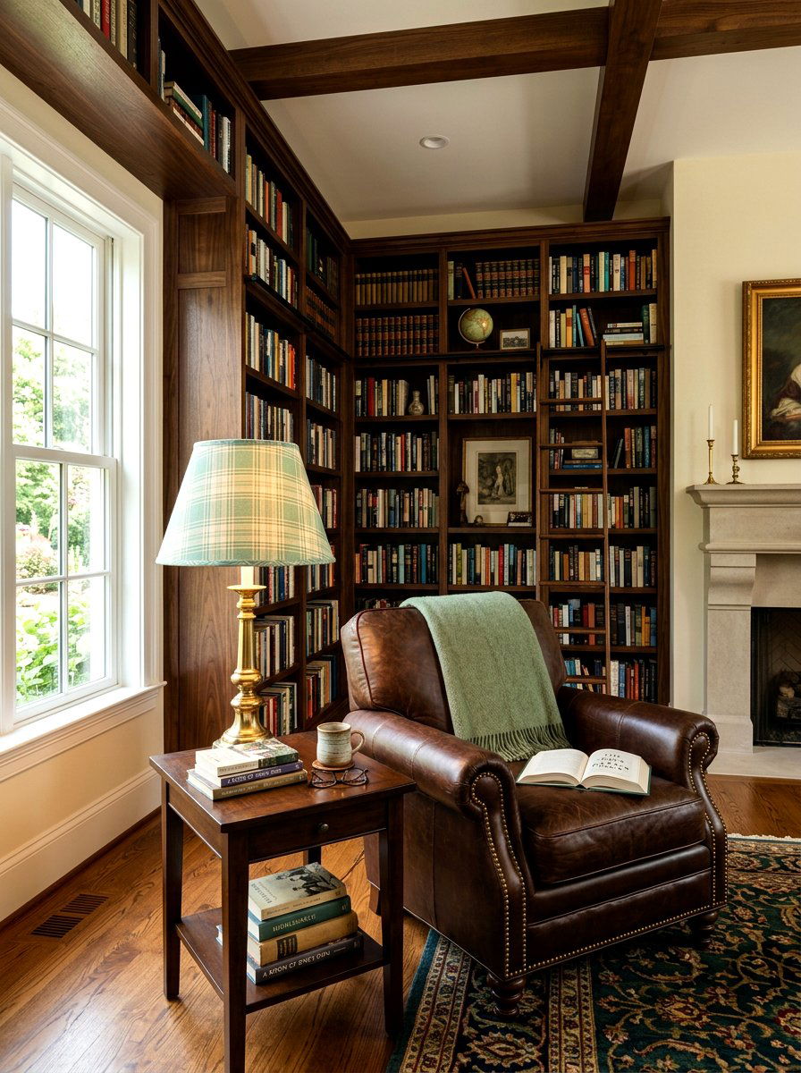 Plaid Lamp Shade - 25 Spring Lamp Shade Ideas