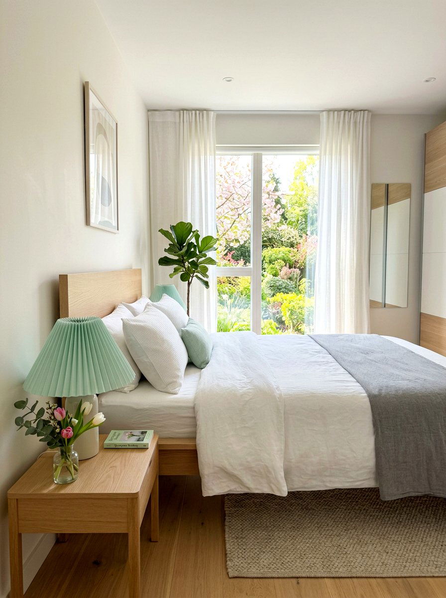 Pleated Lamp Shade - 25 Spring Lamp Shade Ideas